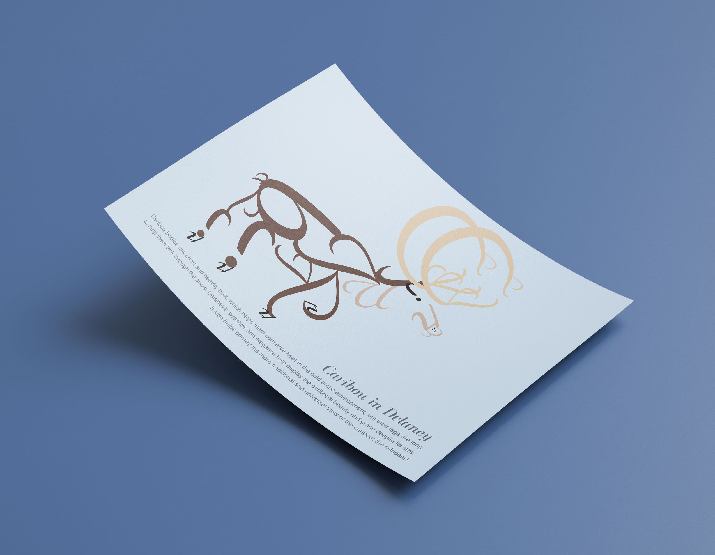 Caribou Illustration