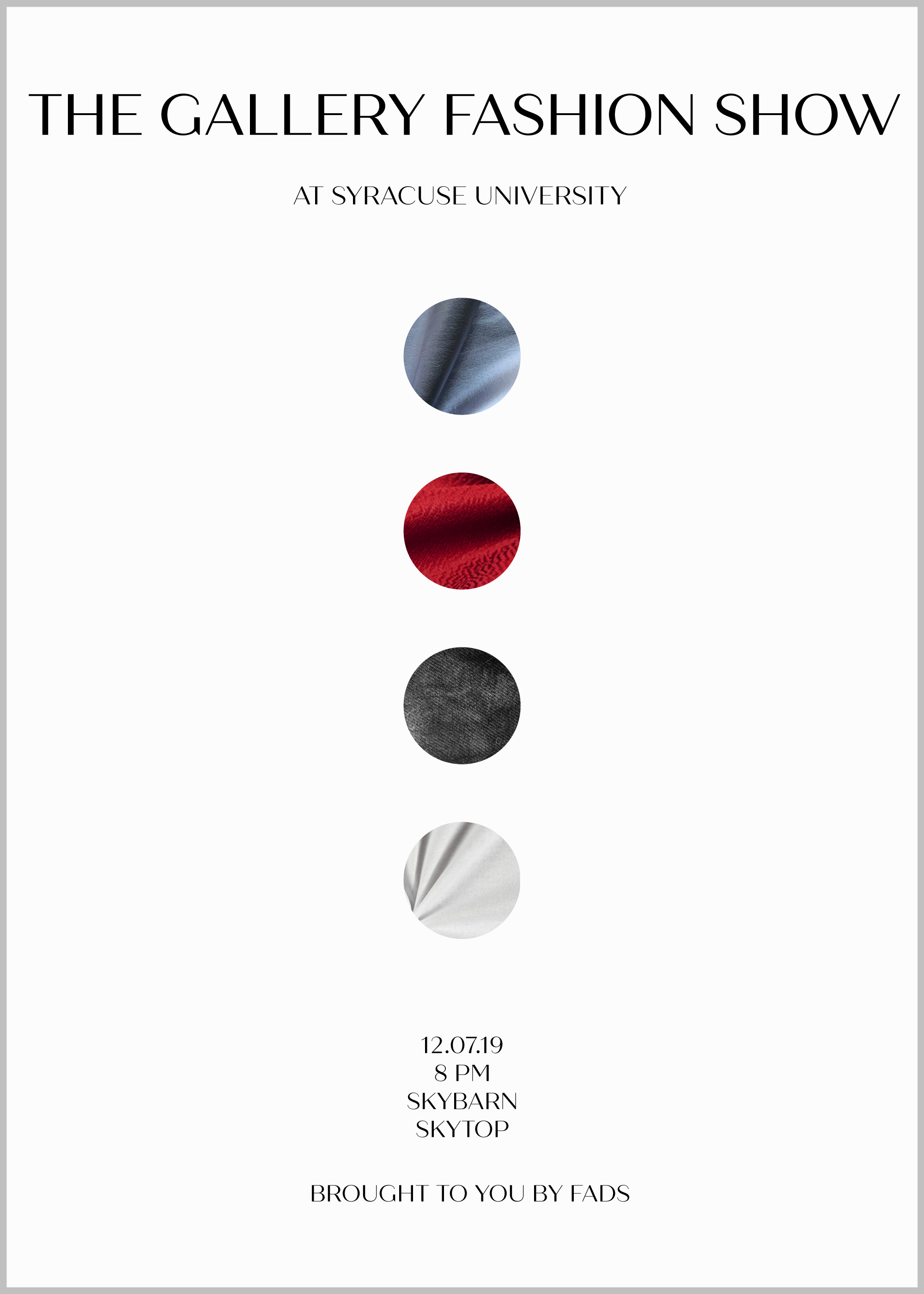 White Invitation Card